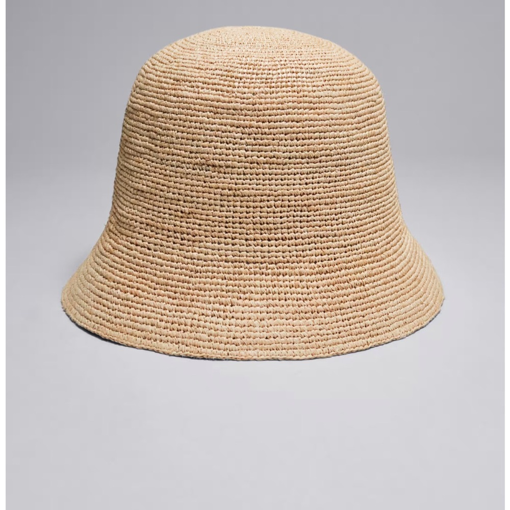 & Other Stories Tan Bucket Hat